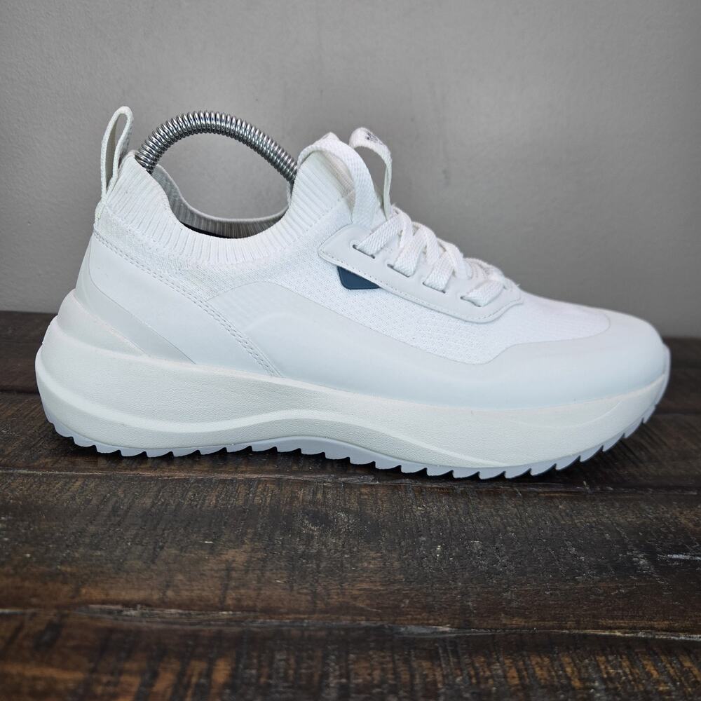 Vessi Stormburst Lowtop Womens Size 8 Waterproof Shoes Sneakers Hiking White - Picture 5 of 12
